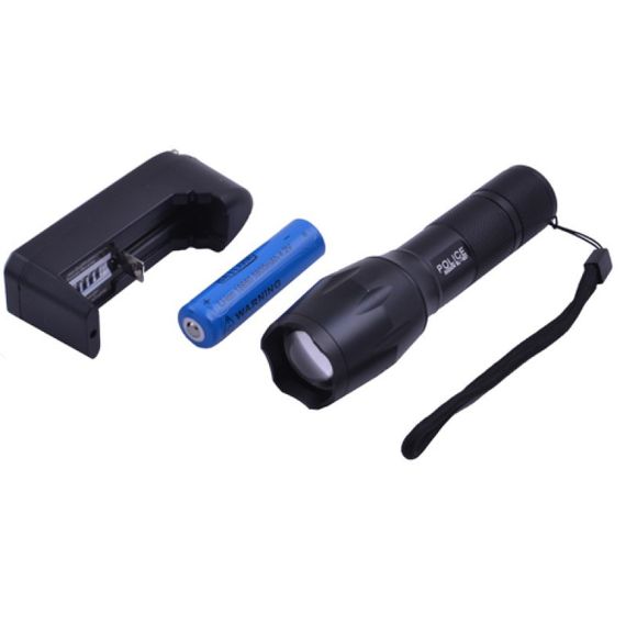 Ліхтарик підствольний потужний LED-освітлювач Bailong Police BL Q1831 T6 (47273-1831_218) | Зображення 7