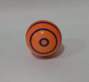 М'яч дитячий фомовий MS 3361-2 6,3см (6903317407996) Помаранчевий