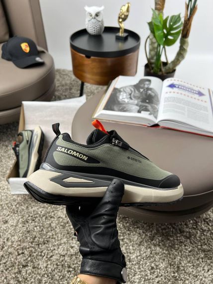 Кросівки Salomon Odyssey ELMT Advanced Black Olive (Gore-Tex) , В'єтнам 44 28 | Зображення 2