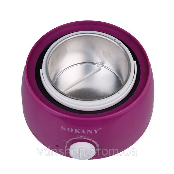 Воскоплав SOKANY SK-117 баночний з терморегулятором 500 мл фіолетовий | Зображення 3