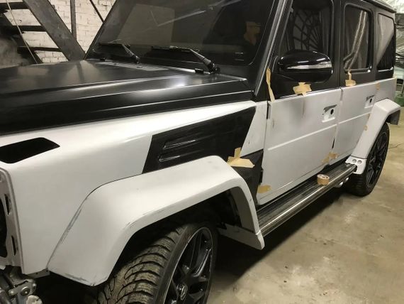 Комплект обвісів 2018-2025 (MNSR-Style) для Mercedes G сlass W463 рр | Зображення 3