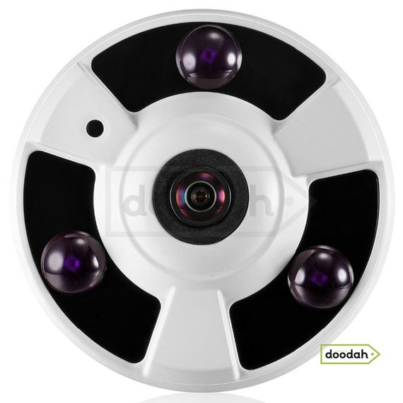 IP камера Hamrolte Fisheye SDQJ3L-I20 - 1.7 mm, 2 MP, Full HD, IP66 + блок живлення! - купити з гарантією та доставкою по Україні | Зображення 4