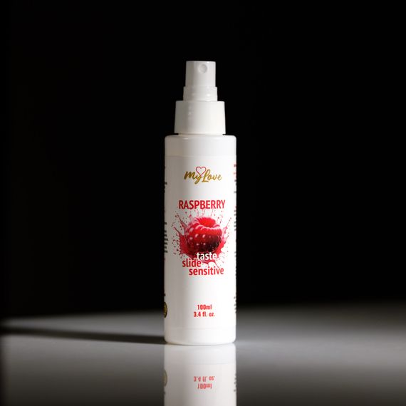 Інтимний гель-лубрикант - MyLove Taste-Slide Sensitive Raspberry, 100 мл | Зображення 3