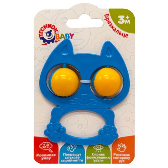 Детская погремушка "Котик" 9338TXK-13