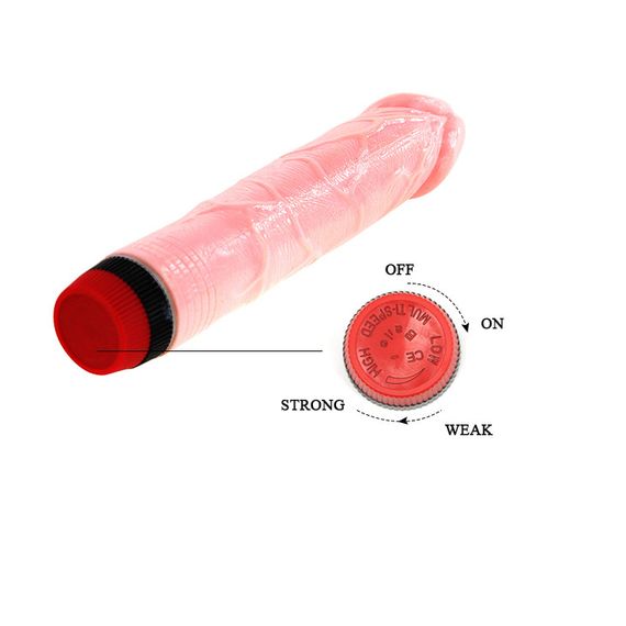 Вібратор - RockIn Dong Vibrator, 21 см Sex Aura | Зображення 4