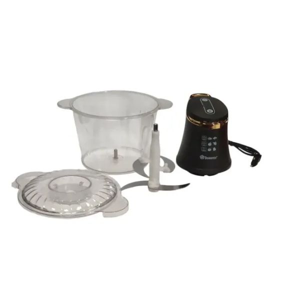 Измельчитель электрический / Кухонный блендер чоппер с чашей Domotec MS 7041 600Вт 3л 32х22х12 см | Зображення 3