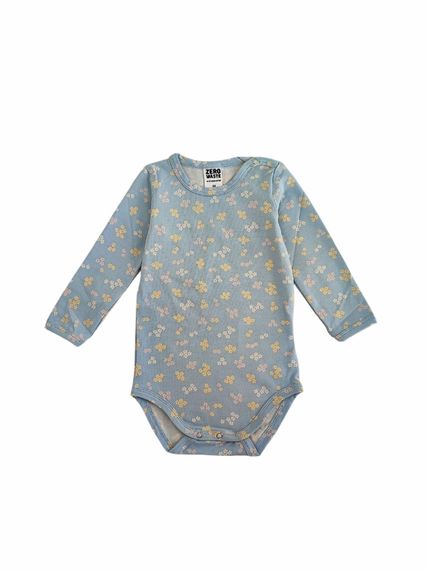 Дитяче боді для новонародженої дівчинки Green Cotton 68 см Блакитний (25111222)
