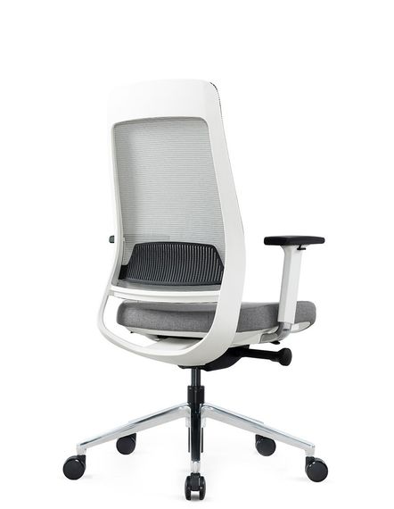 Кресло офисное KreslaLux FILO-B1 WhiteGrayGray | Зображення 3