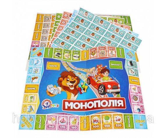Настільна гра "Дитяча монополія ТехноК", арт.0755 | Зображення 6