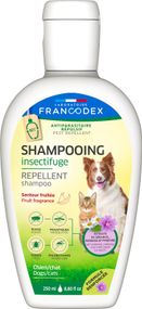 Шампунь от блох и клещей для собак и котов Francodex Repellent Shampoo Fruit Fragrance 250 мл