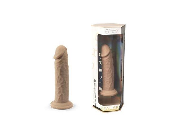 Фалоімітатор SilexD Robby Real Skin Flesh (MODEL 2 size 6in) Sex Aura | Зображення 7