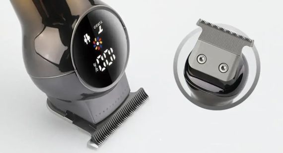 Професійна машинка для стрижки волосся з насадками XRPO V-989 золота (41579-15999_438) | Зображення 2