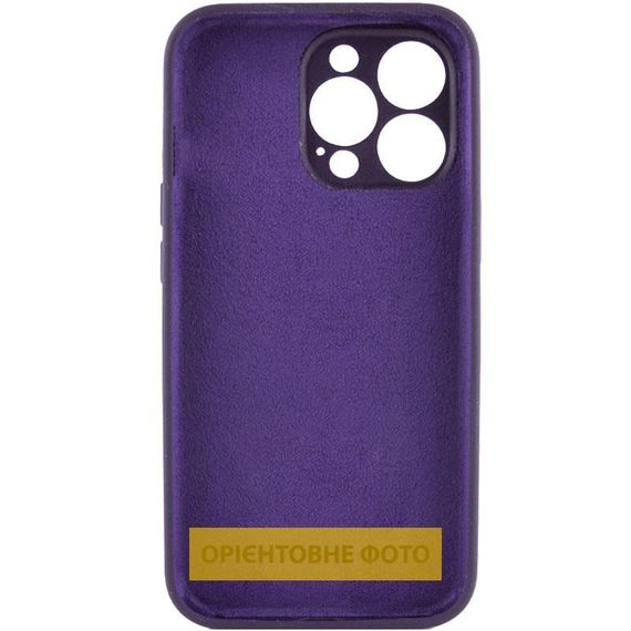 Чохол Silicone Case Full Camera Protective (AA) NO LOGO для Apple iPhone 17 Air (6.5") Фіолетовий / Elderberry | Зображення 1
