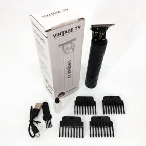 Універсальна машинка для стрижки голови та бороди Vintage T9-2, Електробритва для стрижки голови TY-68