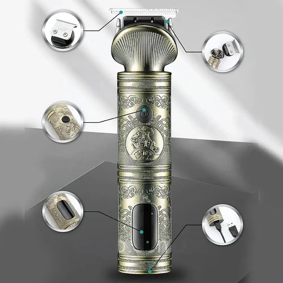 Акумуляторна машинка для стрижки 6в1 з USB XPRO V-106 (234568967_646) | Зображення 2