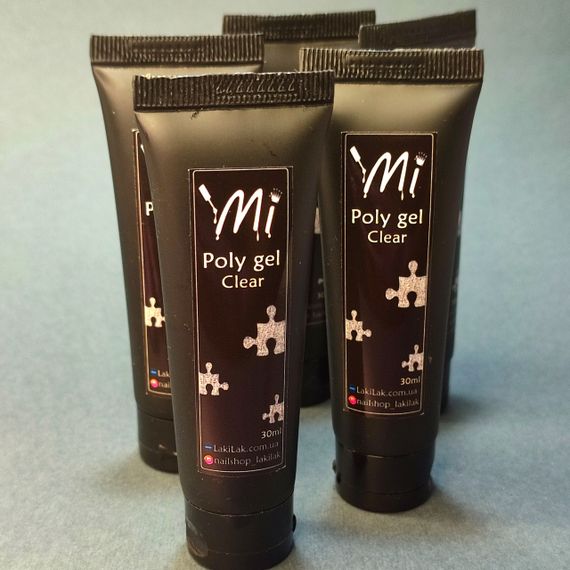 Полігель Mi Clear (прозорий) в тюбику 30мл | Зображення 1