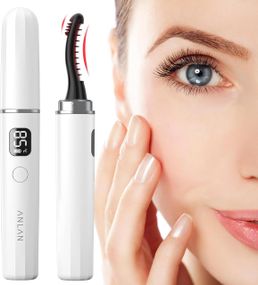 Щипці для завивання вій, що Швидко нагріваються, щипці для завивання вій ANLAN з гребінцем