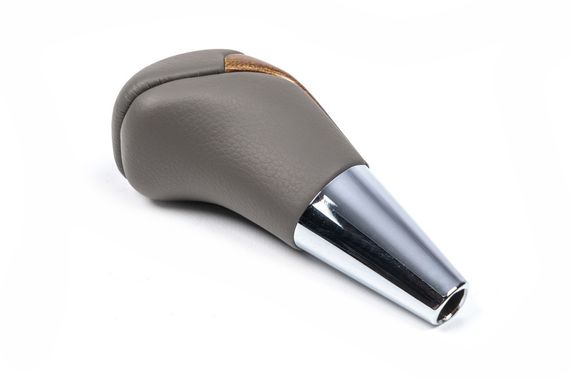 Ручка КПП (Серая кожа -2023 светлое дерево) для Toyota Land Cruiser 200 | Зображення 1