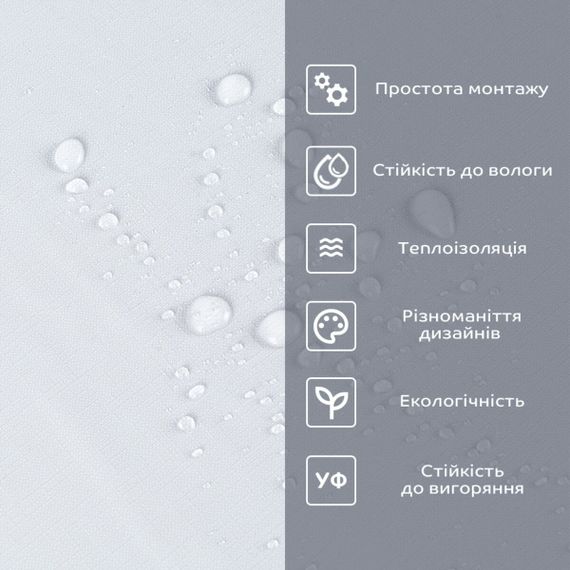 Самоклеюча вініловая плитка в рулоні біле полотно 0,6*3m*2мм Мат SW-00002032 | Зображення 4