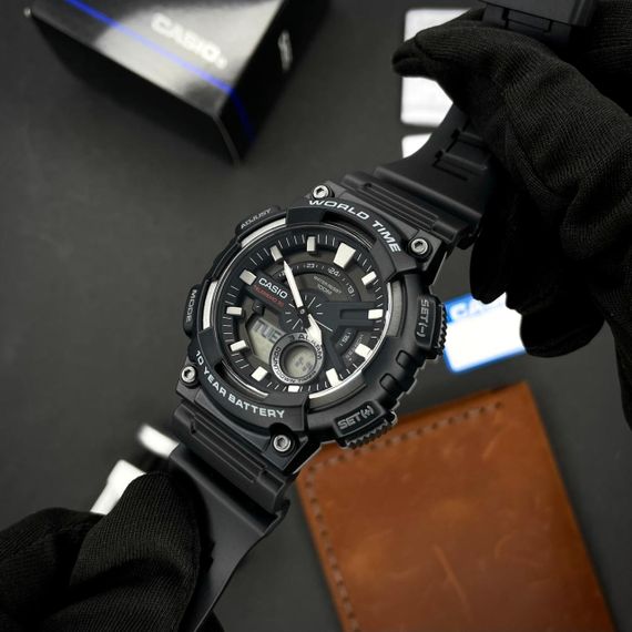 Чоловічий годинник Casio AEQ-110W-1A | Зображення 1