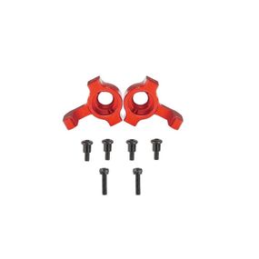 Поворотні кулаки металеві Remo Hobby A2507 для моделей 1/16 Red (2шт)