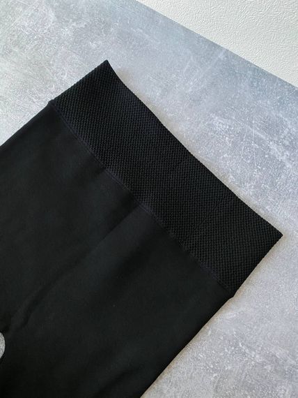 Женские теплые лосины на меху с высокой посадкой GL1040 цвет черный, размер XL | Зображення 2