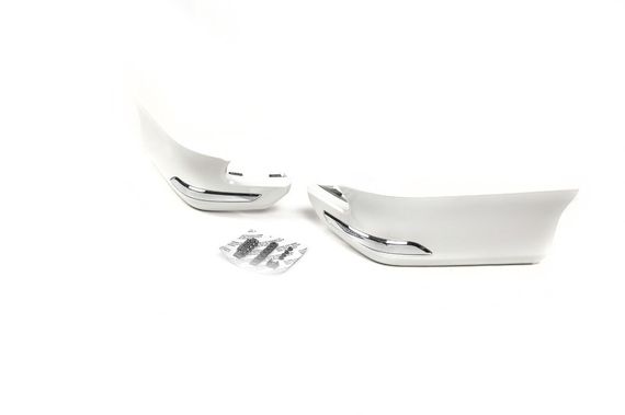 Накладки на передній і задній бампер Jaos (2014-2017) Чорний колір для Toyota Land Cruiser Prado 150 | Зображення 8