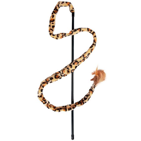 Игрушка для котов Flamingo Leopard Fishing Rod, 50 см