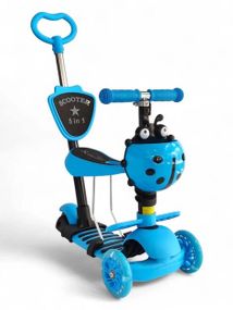 Самокат дитячий 3-х колісний SC2501 Синій shop (2000999551383)