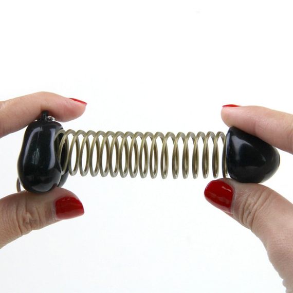 Брелок в виде пениса на пружине Roomfun SEXY MOBILE Key Ring оранжевый sexstyle | Зображення 3