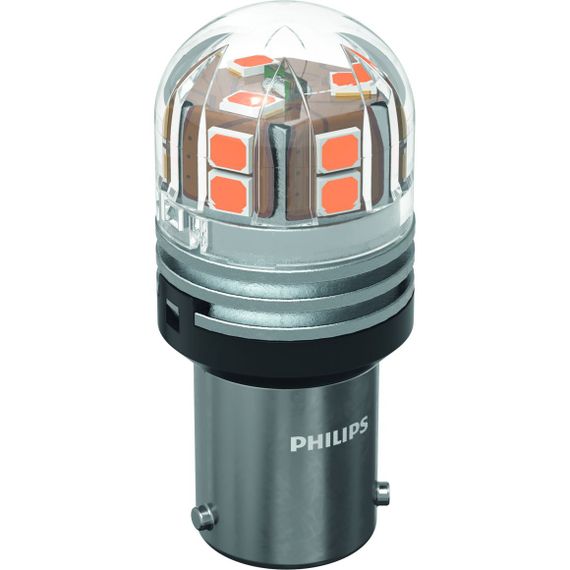 Комплект світлодіодних ламп PHILIPS 11496AU70X2 PY21W LED Ultinon Pro7000 BAU15S AMBER 12/24V | Зображення 5