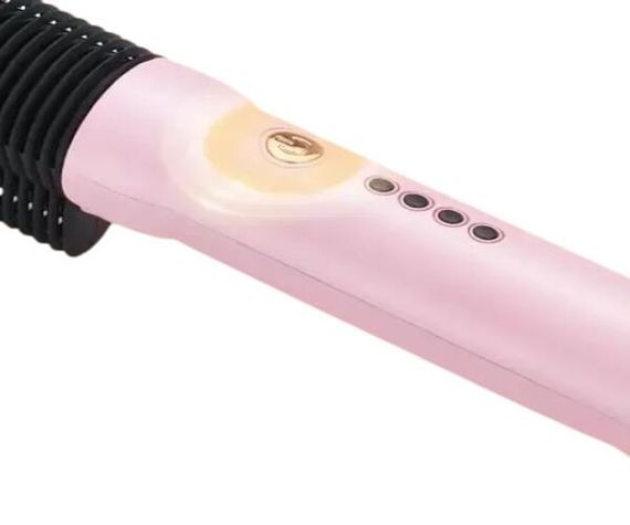 Унікальний гребінець-випрямляч для волосся Fashion Hairdresser S9 Рожевий (S9_424) | Зображення 2