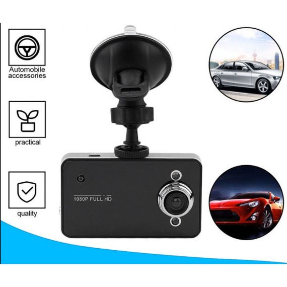 Автомобильный видеорегистратор Vehicle Blackbox DVR K6000 регистратор в авто Full HD 1080p | Зображення 4