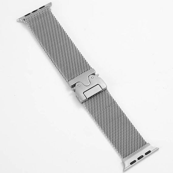 Ремешок Milanese Loop New Design для Apple Watch 38/40/41/42mm(ser.10) Silver | Зображення 1