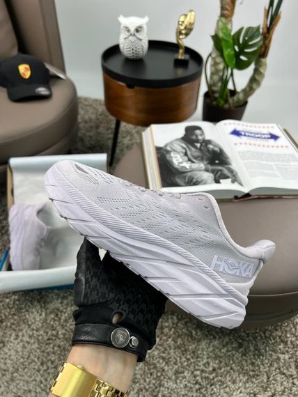 Кроссовки HOKA Clifton 8 Light Purple Grey Стиль та комфорт на кожен день весна / літо / осінь B4150 41 26 см | Зображення 3