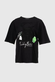 Футболка з принтом жіноча X-trap 224 S Чорний (2000990407221)