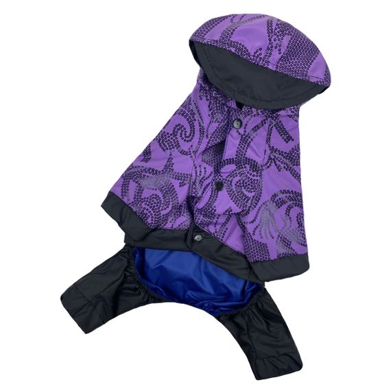 Дощовик візерунки бузок M-92 | Зображення 4