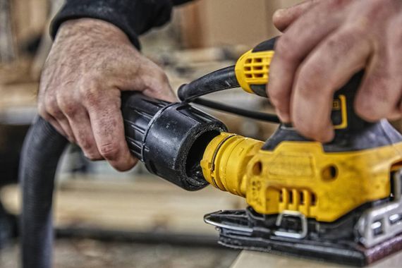 Шлифмашина вибрационная сетевая 108х115 мм DeWALT DWE6411 | Зображення 2