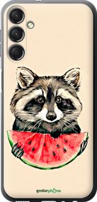 Чохол на Samsung Galaxy A24 A245F Єнотик з кавуном "4605u-3020-2448"