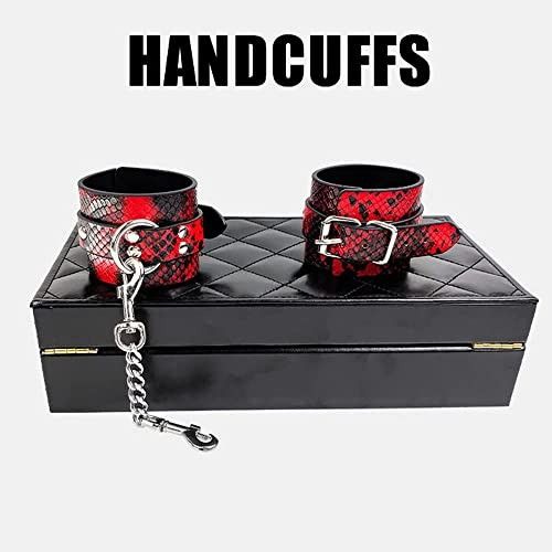 Набір бдсм DS Fetish Lanwan Restraints Kit у валізі 10 предметів Sex Aura | Зображення 1