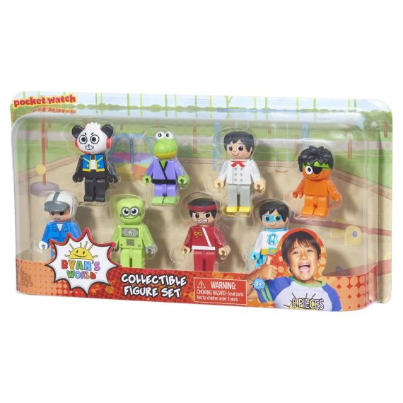 Набор мини-фигурок Just Play Ryan's World 8-Piece Mini Collectible Figure Set | Зображення 3