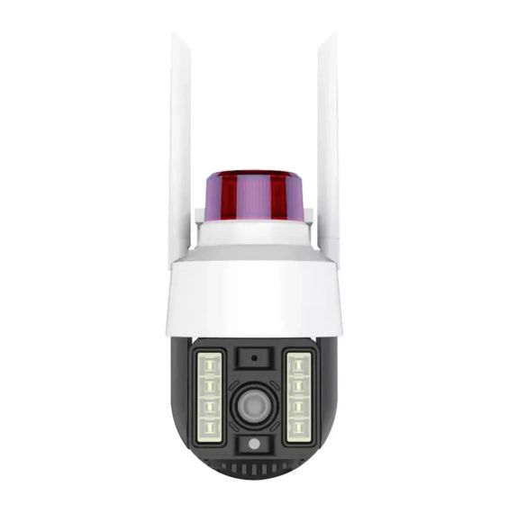 Бездротова вулична камера WiFi PTZ Verto VRT-C262 FHD 4mp поворотна з сигналізацією | Зображення 1