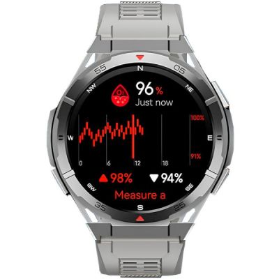 Смарт-годинник OUKITEL BT12 Grey (6931940789585) | Зображення 3