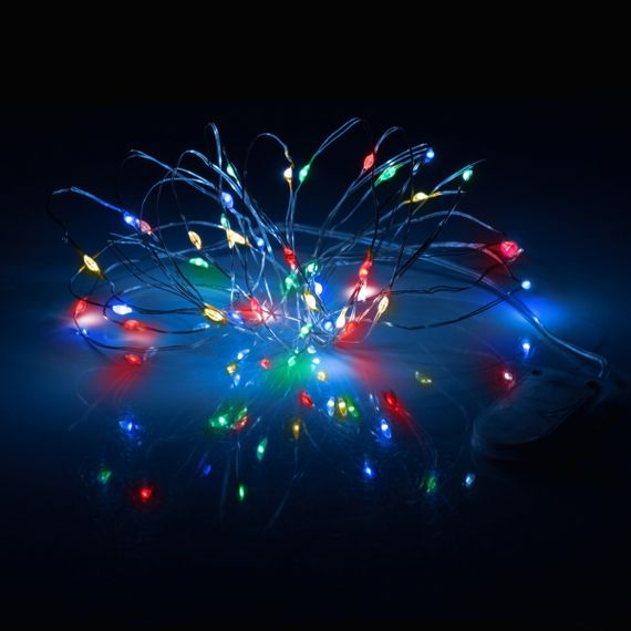 Електрична гірлянда YES Нитка 975029 4 м 40 LED мультиколор | Зображення 1