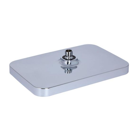 Лійка для верхнього душу Qtap Hlavova 330x220 мм прямокутна QTHLA107CRM45944 Chrome | Зображення 2