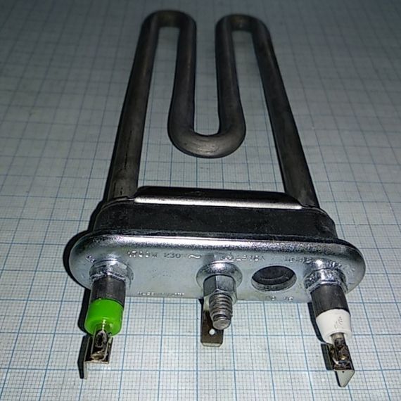 Тен 1700w,L-170 для пральної машини Indesit,Ariston,з місцем під термостат.Thermowatt(Італія) | Зображення 4