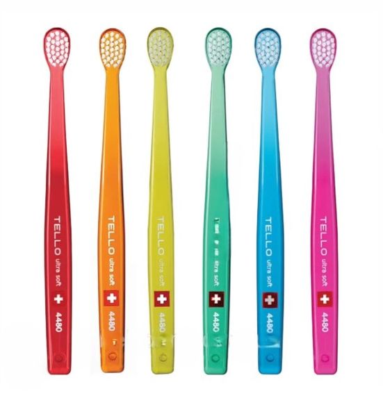 Дитяча зубна щітка Tello Junior 4480 Ultra Soft (від 5 до 10 років), зелена | Зображення 1