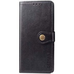Шкіряний чохол-книжка GETMAN Gallant (PU) для Xiaomi Redmi 9 Чорний