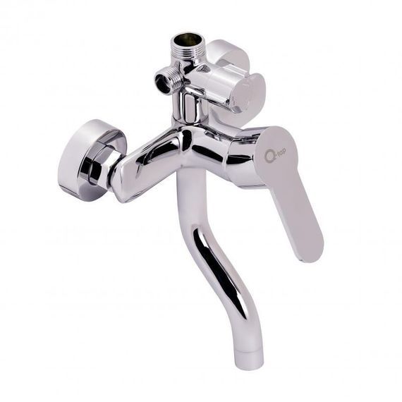 Душова система універсальна Qtap Plava на три споживача (з виливом) з полицею QT1005CRM Chrome | Зображення 3