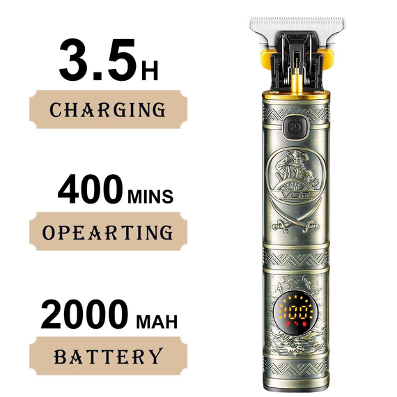 Тример VGR V-974 GREEN 8000 RPM, 4 насадки, LED display (46239-V-974 GREEN_1008) | Зображення 4